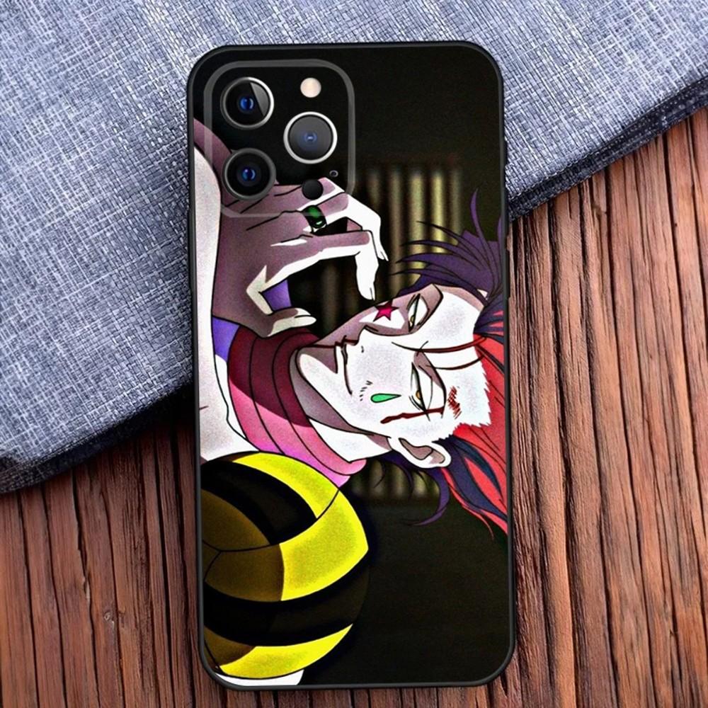 

Чехол для телефона Аниме Х-Хисока М-Морроу Для iPhone 16,15,14,13,12,11,Pro,X,XS,Max,XR,Plus,Mini Мягкий черный чехол iPhone13