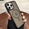 For iPhone Luxury Translucence Color Frame Magsafe Magnetic Phone Case For iPhone 16E 15 14 Plus 13 12 Pro Max Protective Cover