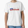 Vlag van Chili Ontworpen en Verkocht door Bc31 Vintage Veelzijdig Grafisch Licht Streetwear Unisex Stijlvolle Designer Kleding