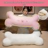 Cartoon Animal Plaid Long Throw Pillow for Bed, Sofa, Headboard & Side Sleeping.