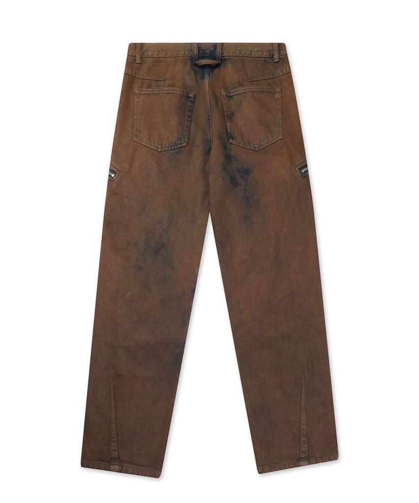 GRAILZ Dart Fit Zipper Denim [Brown]