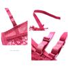 DKGEA Sexy Bra Plus Size Women Underwear Set Lace Transparent Brassiere