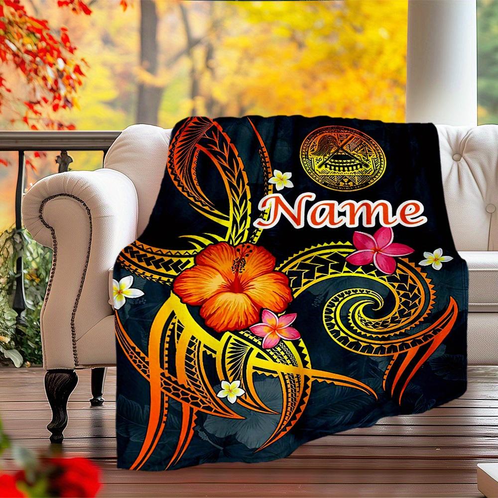 Tattoo Customize Your Name Blanket Warm Comfortable And Soft Blankets Are Suitable For Home Lunch Break Blanket Office Sofa Sofa Gift To Relatives And
