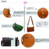 AKIYAMA Women's Handmade Genuine Leather Shoulder Bag, Crossbody Bag, Cute, Lightweight, Small, Stylish Pochette, SpringSummer (Camel)