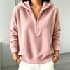 Women S Fall Winter Fleece Hooded Sweatshirt Casual