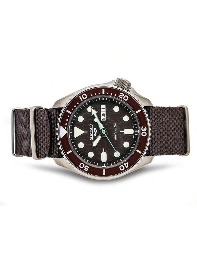 Seiko 5 Sports Automatic Brown Dial Men's Watch SRPD85K1
