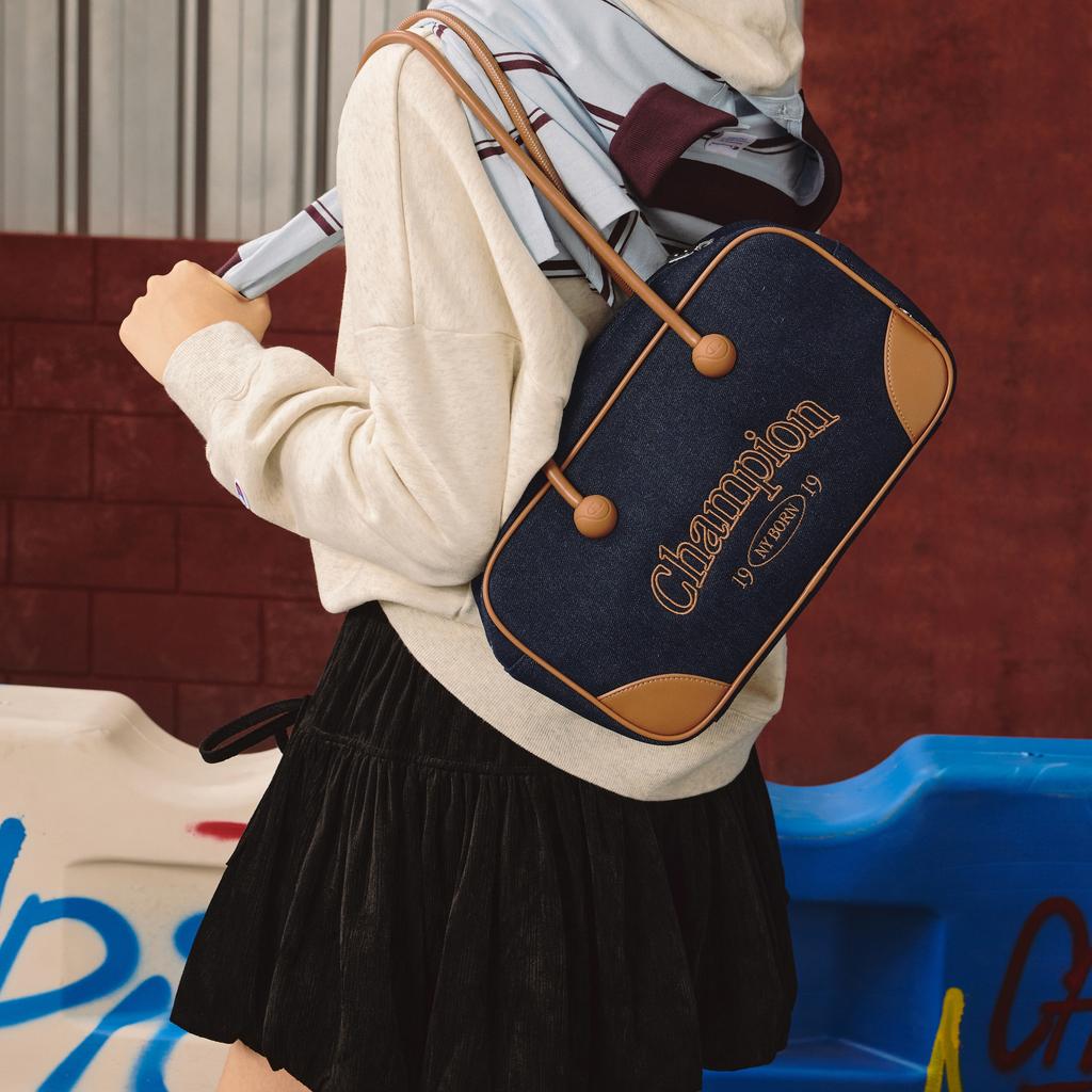 New Champion Fabric+Artificial Leather Shoulder Bag Unisex Multicolor U5DACPU11