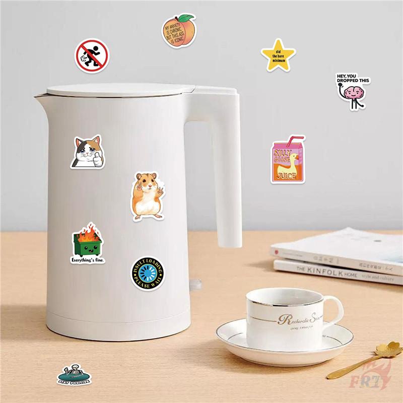 500Pcs/Roll Kuso Funny Animal Slangs Kids Rewards Stickers - DIY Scrapbooks Album Decor Sealing Label Decals
