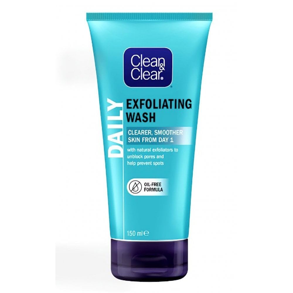 Clean & Clear Oil-Free Exfoliating Daily Wash 150ml