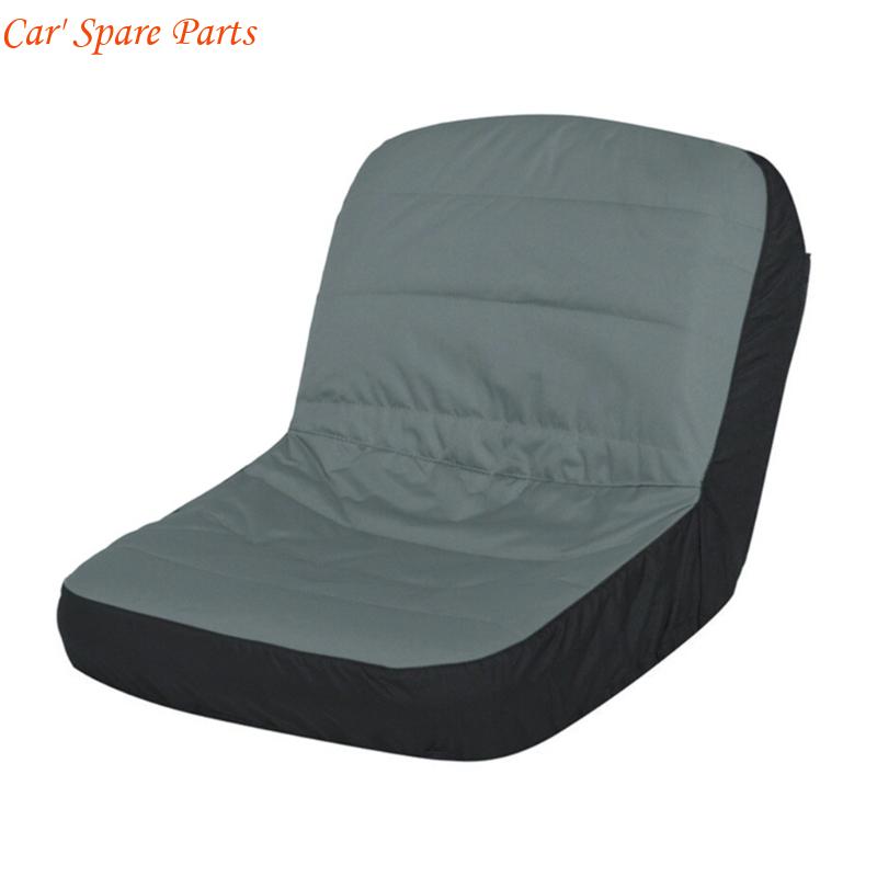 Y4UA Cover with Back Pocket Fit Lawn Mower Backrests 12.5-14in Height