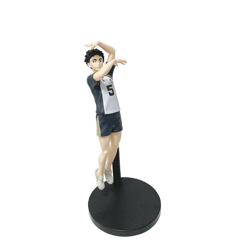 Haikyu! Cartoon Figure Statue Oikawa Toru Kotaro Bokuto Akaashi Keiji Action Anime Model Collection Ornaments Toy Gift