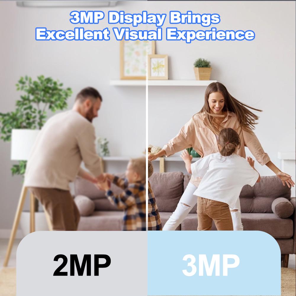 Popular Wireless WiFi HD Night Vision Smart Bulb Camera with Mobile Remote Monitoring
