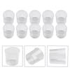10pcs 15ml/30ml Plastic Measuring Cup Transparent Clear Double-scale Medicine Graduated Measuring Cup Container