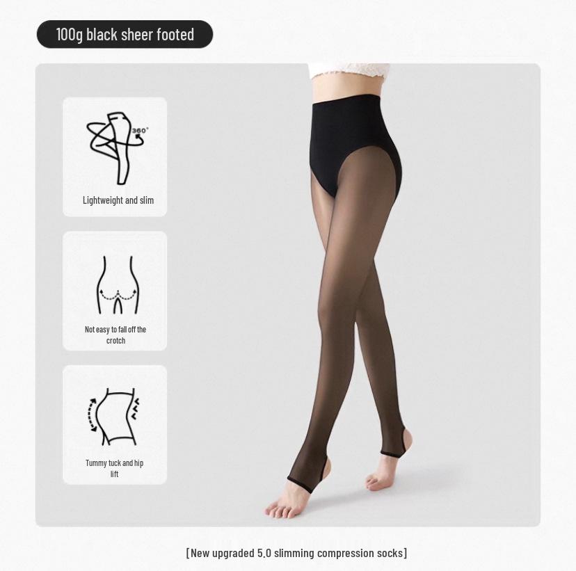 Black Sheer Skin Tone Leggings for Women, Nude Look, Fleece-Lined, Thick Winter Tights, Autumn/Spring Style, Silk-like Pantyhose