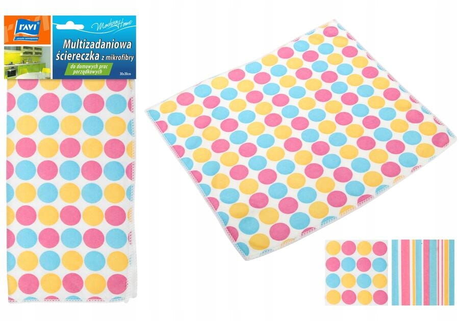 Multi-purpose microfiber cloth 30x30 cm