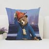 45X45Cm Sofa Decorate Paddington Bear Cushion Set With Double-Sided Printed Pillowcase And Chair Waist Cushion
