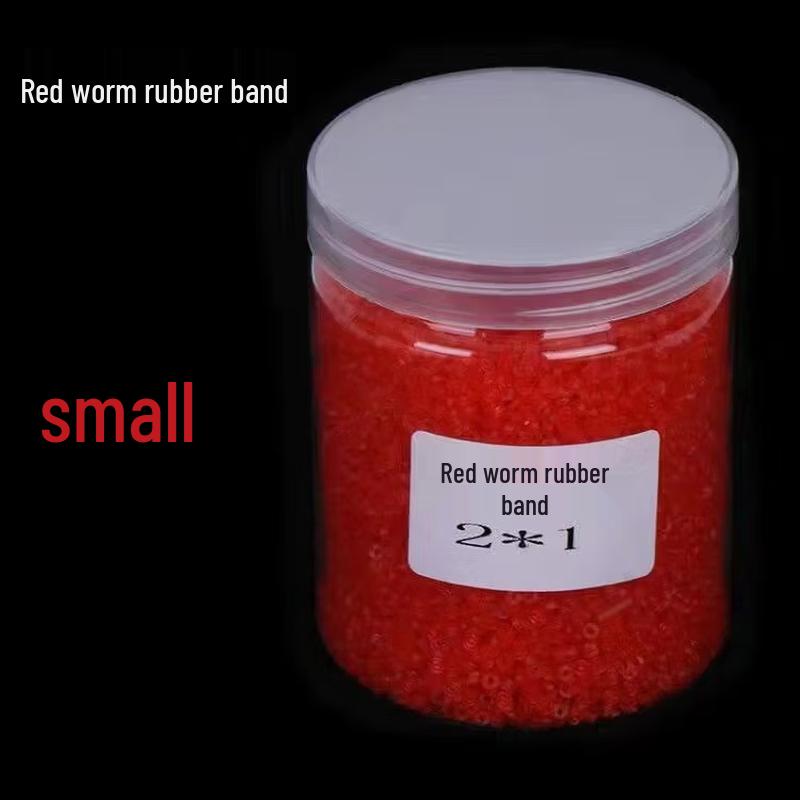 Longchan Red Bloodworm Elastic Band