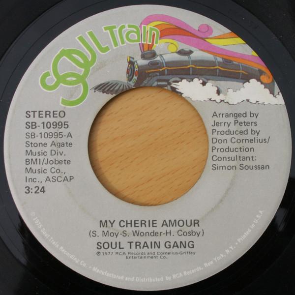 

7inch Record SOUL TRAIN GANG - My Cherie Amour SB10995 Soul Train 1977 US Soul/Funk Used