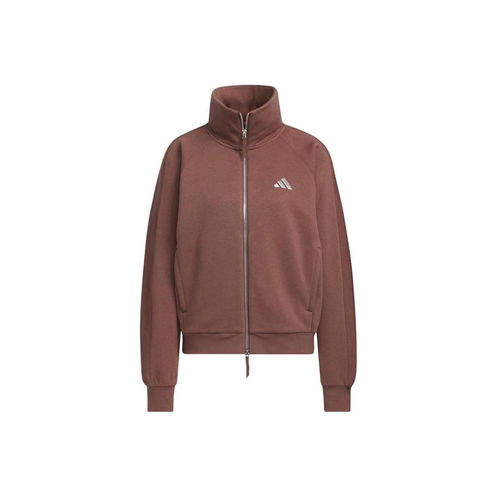adidas Must Haves Logo Fleece Thick Warm Sports Casual Loose Jacket Women KC0048