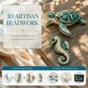 Colorful Beads Bead Craft Kit Animal Shape DIY Beadwork Kit  Desktop Display