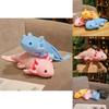 Axolotl Plüschtier Weich und Kuschelig Hexagonales Dinosaurierspielzeug für Kinder