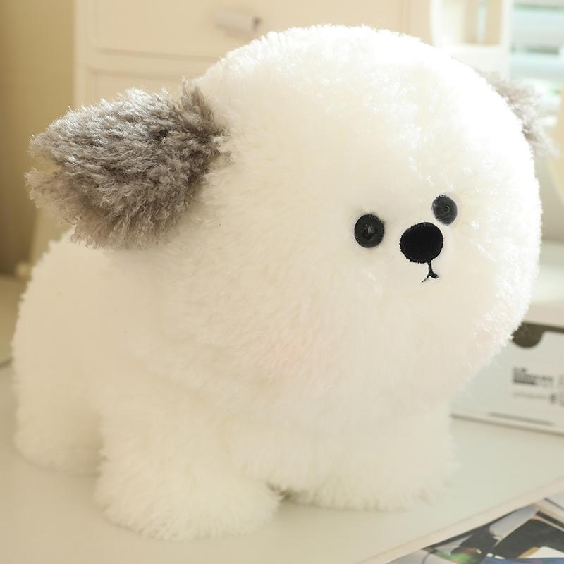 Kawaii Long Hair Animal Series Plush Doll Round Fat Cat Dog Panda Rabbit Brown Bear High Quality Plush Toy Soft Stuffed Cotton