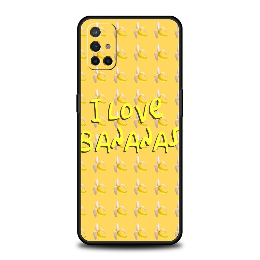 Funny Bite Apple Banana Phone Case For Oneplus 13R 13 12R 11 10T 10R Nord N100 N200 N10 10 9 9R 9RT CE 3 2 Z Pro Soft TPU Cover