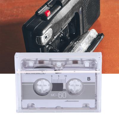 Studio Grade 60 Minute Empty Cassette Tape for Professional Audio Recording Empty Tape 1PC