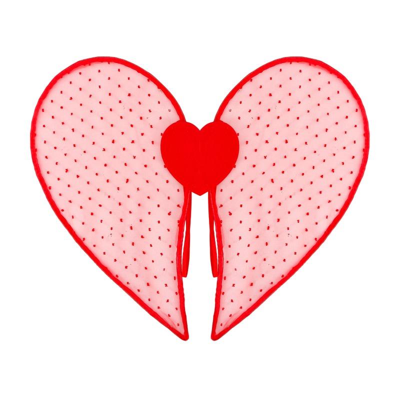 1pcs Valentine's Day Heart Wings Cosplay Party Stage Performance Festival Party Decoration Props