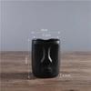 Nordic Minimalist Ceramic Abstract Vase Black and White Human Face Creative Display Room Decorative Figue Head Shape Vase