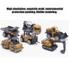 1Celsius64   Alloy Truck Engineering Car Toys Model Set for Children Gift Home Decoration