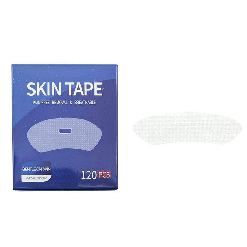 120Pcs/Box Anti-Snoring Stickers Night Sleep Lip Nose Breathing Improving Patch Mouth Correction Sticker Tape