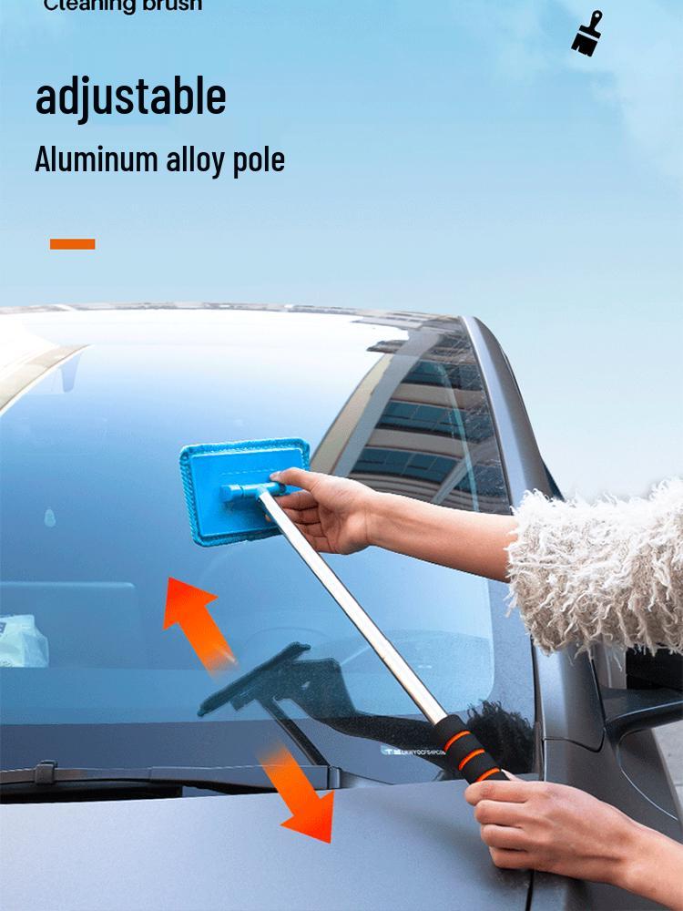 Car Interior Windshield Defogger Brush: Window Defogging & Cleaning Tool