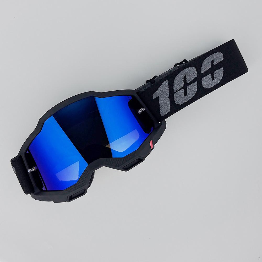 100 MX Motorcycle Motocross Goggles/Glasses: Windproof, Impact-Resistant & HD Vision for MTB, ATV & Off-Road Riding