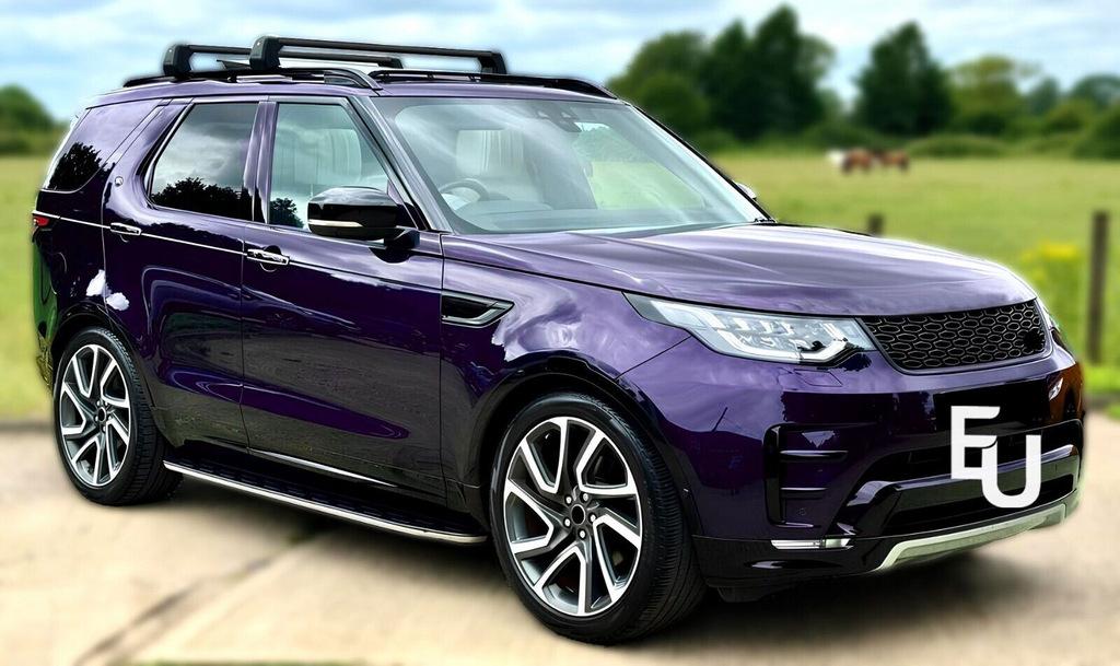 

Поперечены на рейлинги (Черные, 2 шт) для Land Rover Discovery V