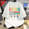 Cat Dad The Man The Myth The Snack Dealer Paw T Shirt for Men Summer Classics Casual Funny Tee Gift for Cat Lovers Camisetas