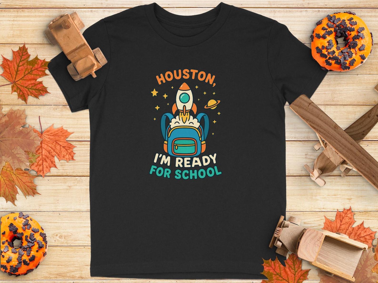 Rocket Backpack Back To School T-Shirt, Space Kids Gift * Youth T-Shirt 160