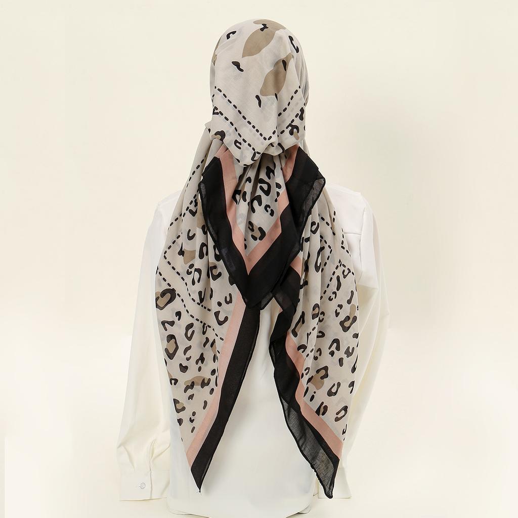 New Muslim Instant Hijab Scarf Print Turban Thick Hair Bonnet Night Cap Turban For Sleeping Elastic Hair Cotton Bonnet For Sleep