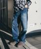 PLAC [Shiota Made] Gardener Straight Denim_Rust Washed