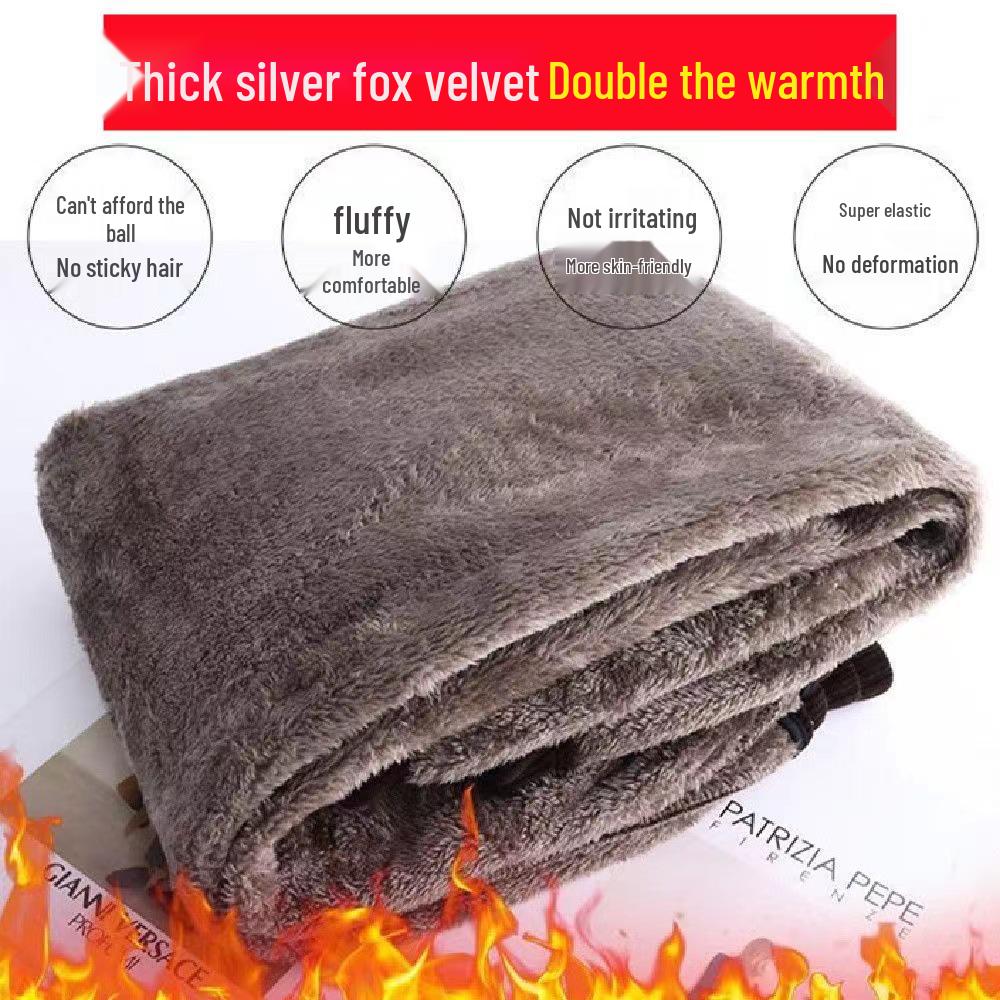 700g Extra Thick Chenille Harem Pants: Women's Winter Fleece-Lined Straight-Leg Casual Pants