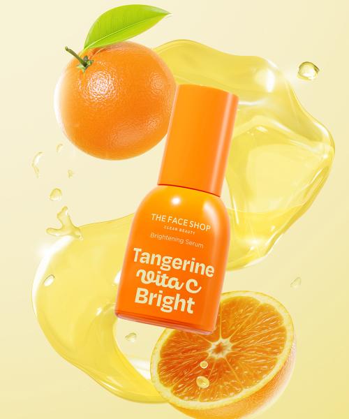 The Face Shop Tangerine Vita C Brightening Serum 35ml