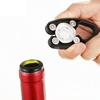 New Ergonomic Design Bottle Foil Cutter Bottle Cap Paper Cutter Black/Silver Bottle Foil Remover Handheld Wine Openers