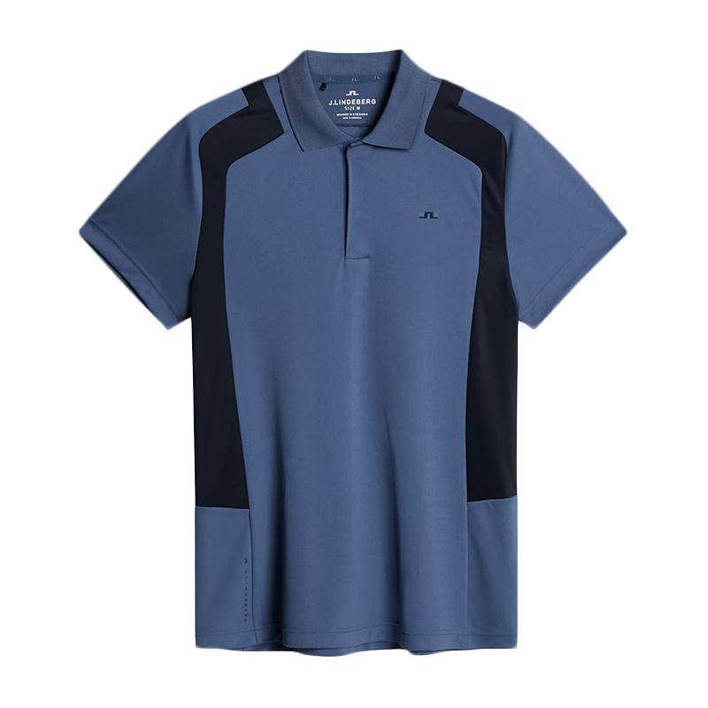 

J.Lindeberg Men s Short Sleeve Golf Polo Shirt 52543Z005 L