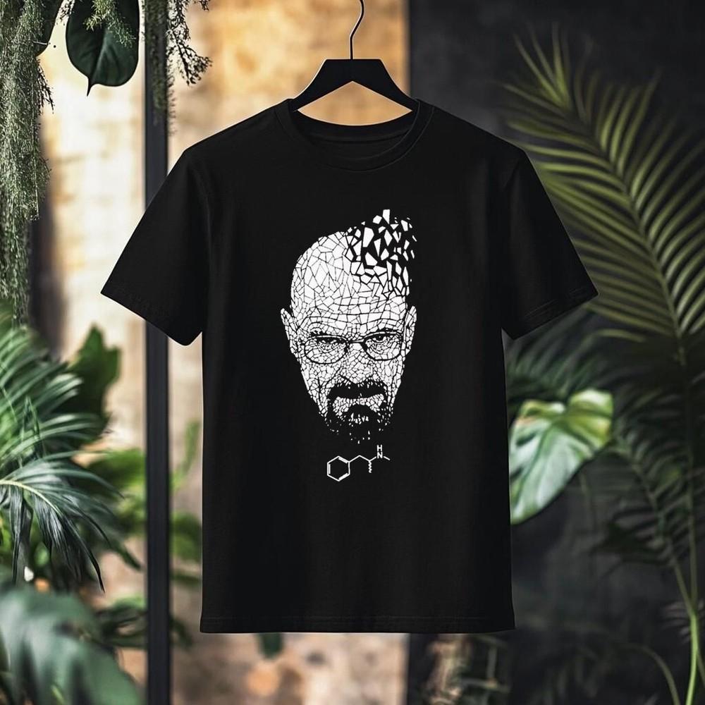 

Футболка Walter White Breaking Bad для унісекс S-3XL, Подарунок для фанатів Браяна Кренстона. M