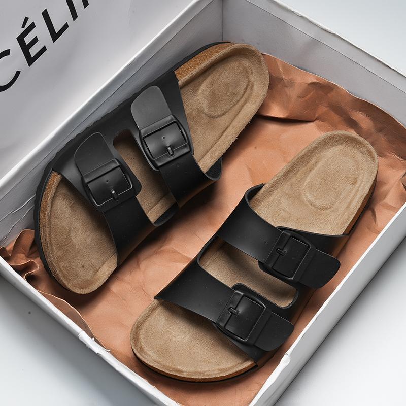 Fashion Men Summer Sandals Hollow Breathable Outdoor Anti-slip Beach Shoes Leisure Holiday Sandals Retro Comfortable Casual Women Slippe