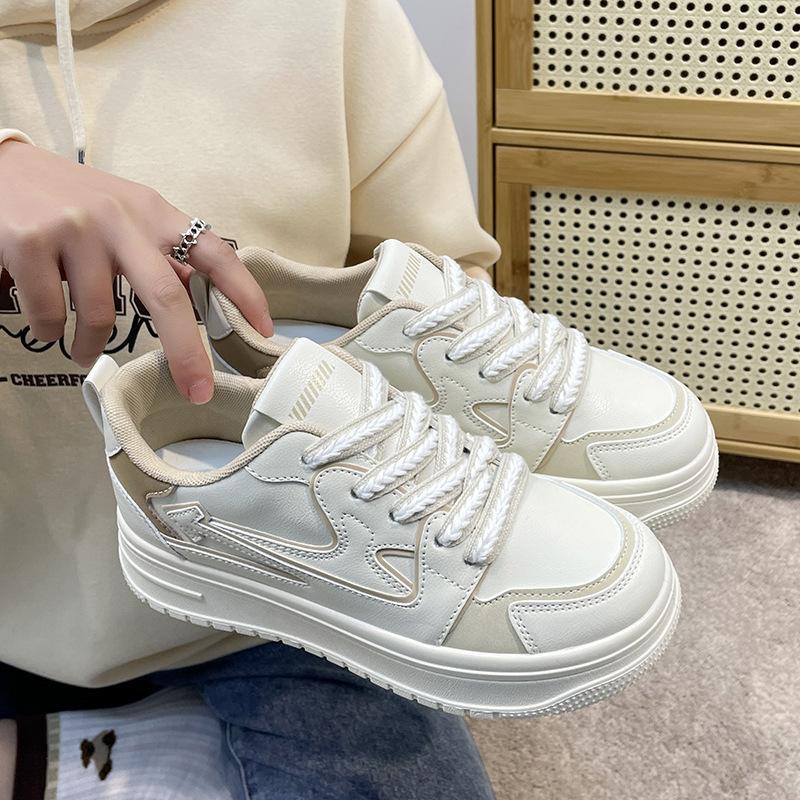 

Little white shoes women s Korean version of all-match sports and leisure shoes 2025 spring new low-top flat-bottomed trend student board shoes tide 40