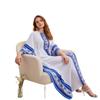 Neues weißes besticktes Kleid Damenstil elegantes Gewand Modekleid
