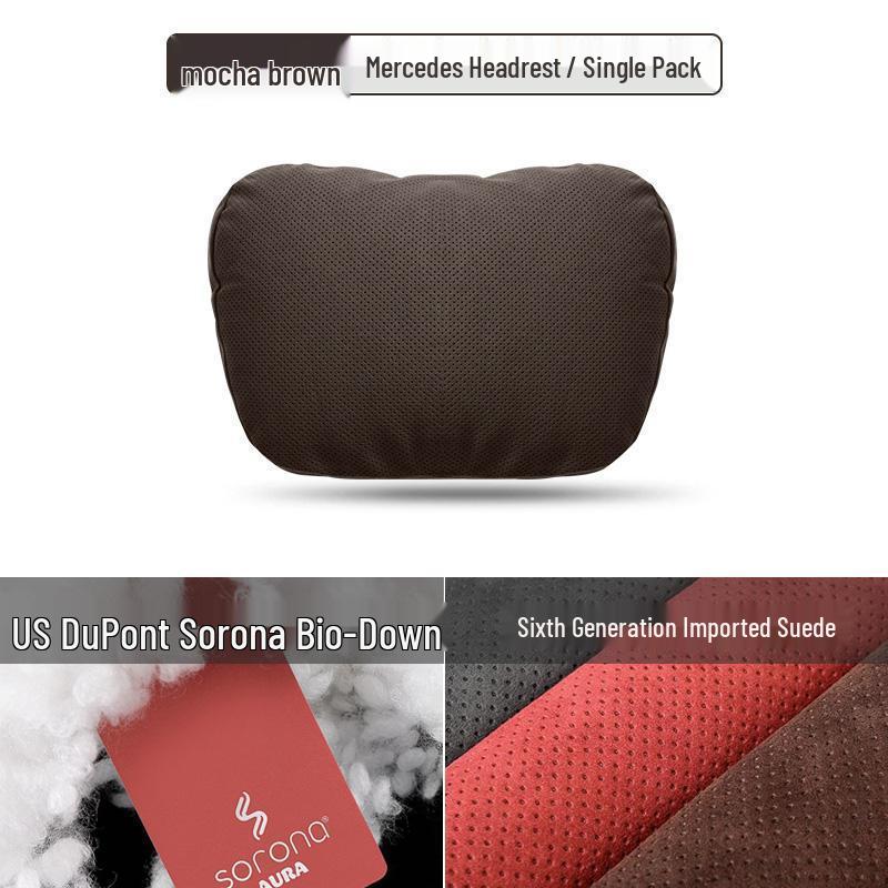 Mercedes S-Class Maybach Headrest Pillow - Car Seat Neck Protection