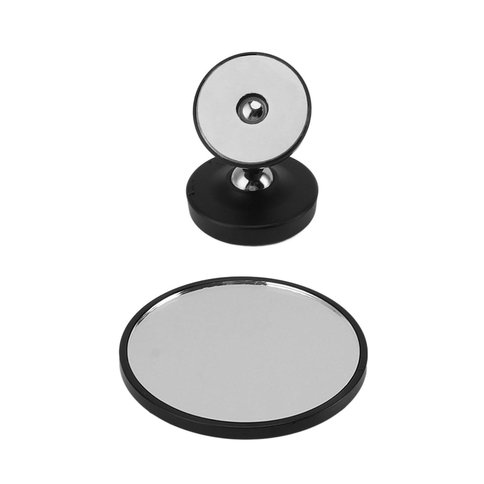

Coffee Maker Magnetic Mirror with 360 degrees Rotating Base Aluminum Alloy Dual Joints Coffee Rate Observation Reflector Mirror