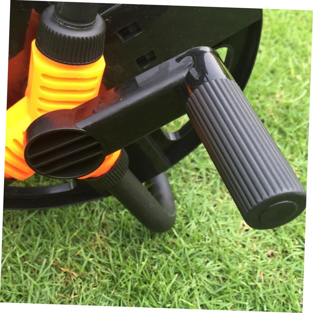 Yardwe Stainless Steel Hose 20M for Car Washing and Garden Hose Twist Compact Assembled Hose Holder Reel, Capacity, Reel, Prevention, Storage,